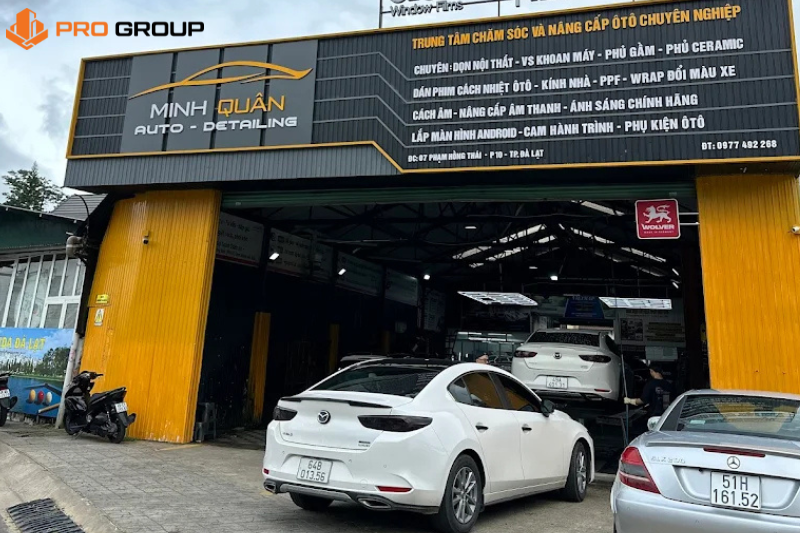 Minh Quân Car Care - Đại lý dán PPF ô tô uy tín tại Đà Lạt 3 Giới thiệu đại lý dán PPF ô tô Minh Quân Car Care